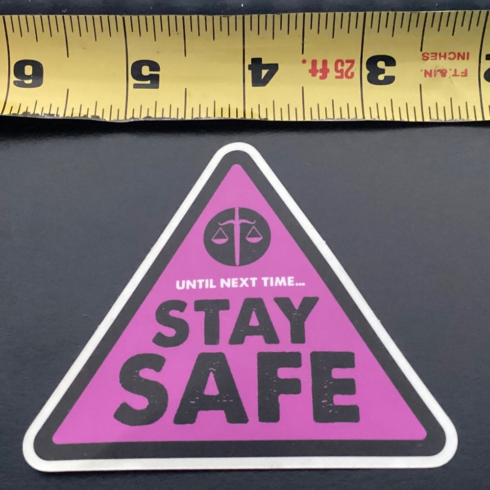 Sword and Scale True Crime Podcast Authentic Merchandise STICKER NEW Unused!